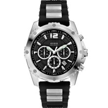 GUESS Duo-Tone Sport Watch
