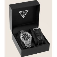 GUESS Stainless Steel Bracelet Watch Box Set