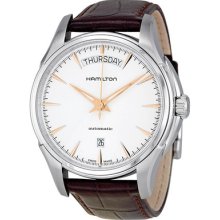 Hamilton Jazzmaster Silver Dial Stainless Steel Mens Watch H32505511
