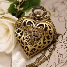 Harry Potter Heart Lover Fashion Drop Gift Pattern Quartz Pocket Watch