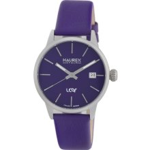 Haurex Italy Leaf Purple Ladies Watch 6A363DP1