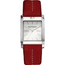 Hush Puppies Red Leather Strap Ladies Watch 3610L042522