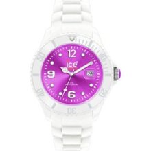 Ice Unisex White and Purple Big Watch SIWVBS11
