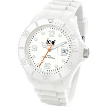 Ice-Watch Sili Collection White Silicone Mens Watch SIWEBS09