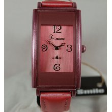 InSmile stailess steel authentic Ladies wristwatch designer casio Mvt watch pink