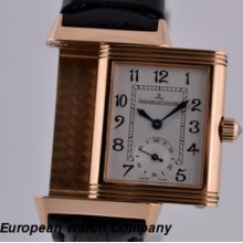 Jaeger LeCoultre Duetto 18K RG Manual Wind