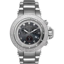 Joe Rodeo Men's Razor Stainless Steel Case Diamond Watch