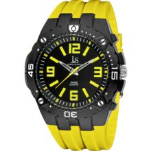 Joshua & Sons Men's Bold Swiss Quartz Silicon Strap