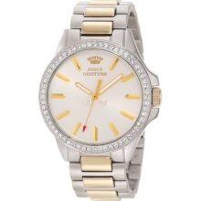 Juicy Couture Women's 1901023 Jetsetter Rose Gold Two Tone Bracelet Watch