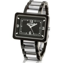 Just Cavalli Designer Women's Watches, Black & White - Women's Bracelet Watch