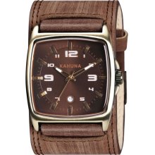 Kahuna Mens Cuff Watch KUC-0034G