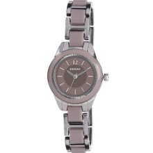 Kahuna Women's Quartz Watch With Grey Dial Analogue Display And Grey Bracelet Klb-0042L