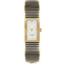 kate spade new york 'carousel' bangle watch Black/ Gold