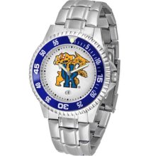 Kentucky Wildcats UK Mens Steel Bandwrist Watch