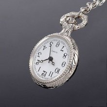 Keyring Nurses Brooch Pocket Pendant Watch Quartz