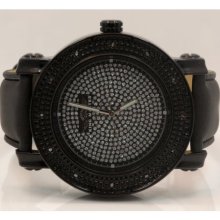 King Master Mens Diamond Watch 0.12ctw KM104
