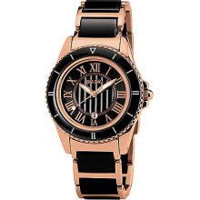 Ladies' Black Ceramic Sport Watch