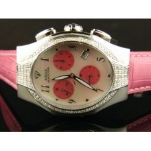 Lady Aqua Master/joe Rodeo Swiss 100 Diamond Watch 1.25