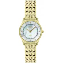 LB08002-40 Rotary Ladies Ultra Slim Gold Plated Watch