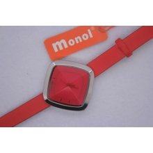 Leather Fashion Ladies Woman Quartz Charm Wrist Watch 5 Colors