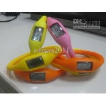 Led Watch Unisex Anion Digital Watch Jelly Watches Sport Bracelet Wa