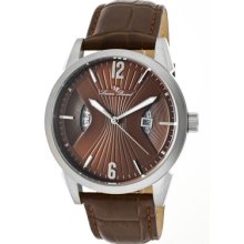 Lucien Piccard Watzmann Men's Date Rrp $500 Synthetic Sapphire Watch 11561-04