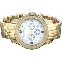 Luxurman Watches Mens Diamond Watch