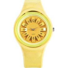 Luxury Hotaru 3d Silicone Jelly Quartz Rubber Wrist Watch