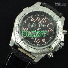 Luxury Men Fashion Leather Men's Watches Automatic Multi-function Wa