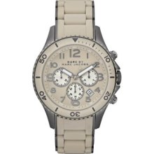 Marc By Marc Jacobs Ion Plated Aluminum Gunshell Watch Mbm2580