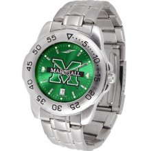 Marshall University Men's Stainless Steel Wristwatch