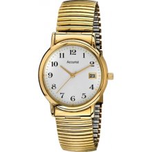 MB966WA Accurist Mens Gold Watch