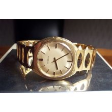 Men,s Gubelin 18k Original Case & Bracelet