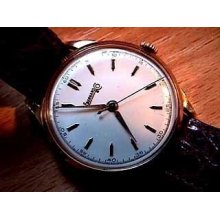Mens Antique Watch 18kt RosÃ© Gold Eberhard Vintage Wris