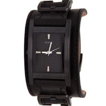 Men's Black Watch Rigid Wrist Guess Hard Mod. W85094g1