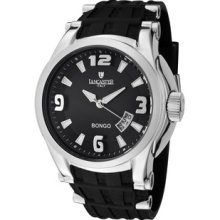 Men's Bongo Black Dial Black