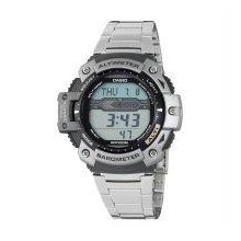 Mens Casio Multi-task Watch 5 Alarm World Time Rated 100m