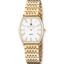 Mens Charles Hubert Satin Gold-plated Stainless Steel Watch