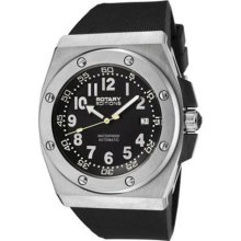 Men's Editions Automatic Black Rubber Watch ...