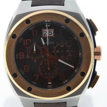 Men's Festina Stainless & 18k Gold Big Date Watch F8995