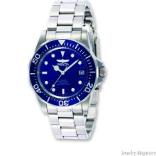 Men's Invicata Pro Diver Automatic Blue Dial Watch