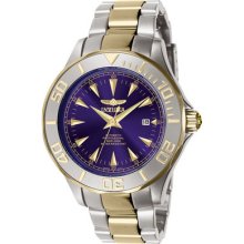 Mens Invicta Ocean Ghost lll Watch in Stainless Steel with 18K Gold (7037)