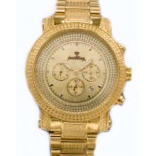 Men's Just Bling Yellowgold Face Jojo 16 Diamonds Watch