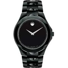 Men's Movado Luno Sport Watch with Black Museum Dial (Model: 0606536)