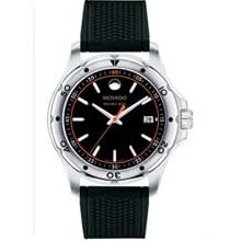 Men's Movado Series 800 Watch with Black Dial (Model: 02600099) movado
