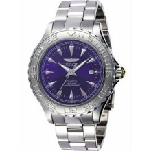 Men's Pro Diver Automatic Stainless Steel Case and Bracelet Blue Tone Dial