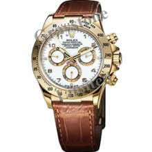 Men's Rolex Oyster Perpetual Cosmograph Daytona Watch - 116518_WhtA
