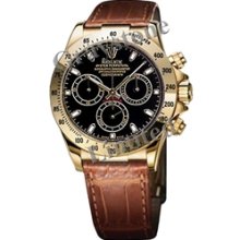 Men's Rolex Oyster Perpetual Cosmograph Daytona Watch - 116518_BlkInd