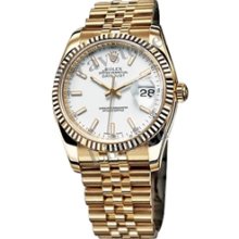 Men's Rolex Oyster Perpetual Datejust Watch - 116238_WhtIJ