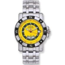 Mens Swiss Military Grenadier Gmt Yellow Dial Watch